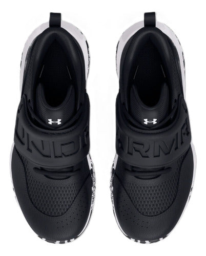 Tenis Under Armour Gs Zone Bb 2 Unisex 3026637001 Original Negro Lisa 24 Mx