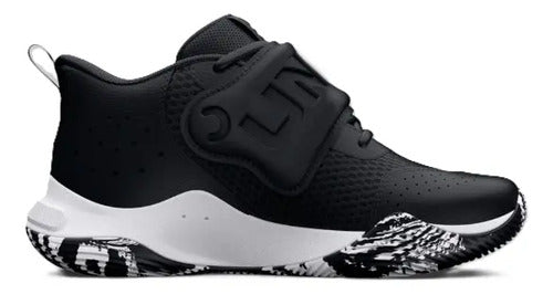 Tenis Under Armour Gs Zone Bb 2 Unisex 3026637001 Original Negro Lisa 24 Mx