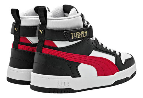 Tenis Tipo Bota Puma Rbd Game Unisex 38583905 Urbano Orig Tricolor Lisa 27 Mx