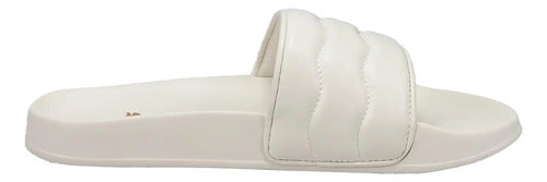 Sandalias Puma Leadcat 2.0 Puffy 38955702 Color Blanco Blanco Liso 22