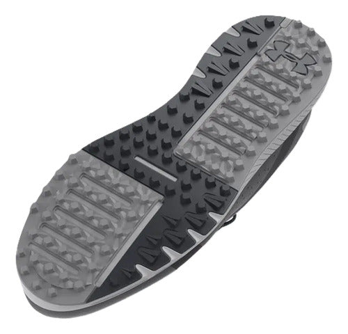 Tenis Under Armour Charged Draw 2 Sl Caballero Original Gris Oscuro Lisa 27.5 Mx