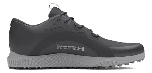 Tenis Under Armour Charged Draw 2 Sl Caballero Original Gris Oscuro Lisa 27.5 Mx