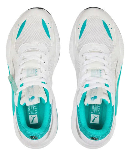 Tenis Puma Mercedes Mapf1 Rs X 30755501 Caballero Original Blanco Lisa 30 Mx