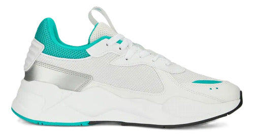 Tenis Puma Mercedes Mapf1 Rs X 30755501 Caballero Original Blanco Lisa 30 Mx