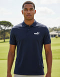 Playera Puma Ess Pique Polo Caballero 58667406 Original Moda Azul Marino Lisa S