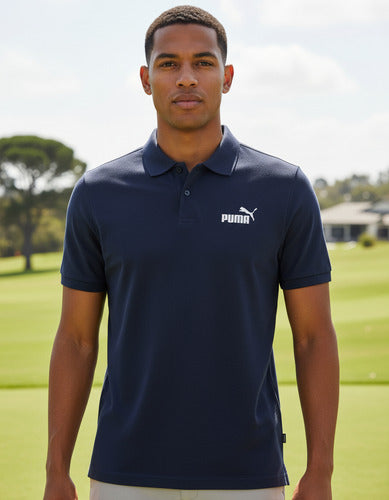 Playera Puma Ess Pique Polo Caballero Original Moda
