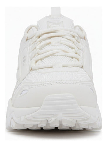Tenis Fila Oakmont Tr Dama 3jm01737100 Original Moda Crema Lisa 22.5 Mx
