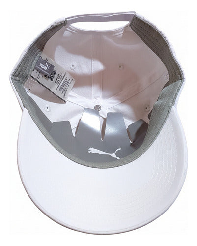 Gorra Puma Perforated Bb Caballero 02558702 Original Blanco Unitalla Lisa