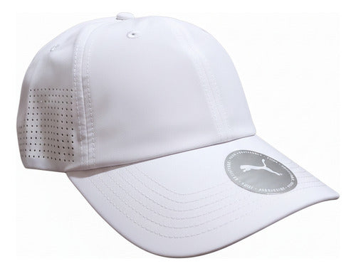 Gorra Puma Perforated Bb Caballero 02558702 Original Blanco Unitalla Lisa