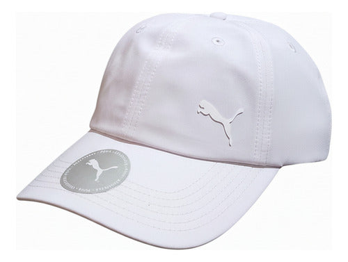 Gorra Puma Perforated Bb Caballero 02558702 Original Blanco Unitalla Lisa