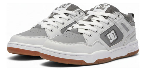 Tenis Dc Shoes Havoc Caballero Mx000019gry Urbano Original Gris Claro Lisa 26.5 Mx