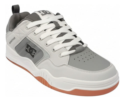 Tenis Dc Shoes Havoc Caballero Mx000019gry Urbano Original Gris Claro Lisa 26.5 Mx