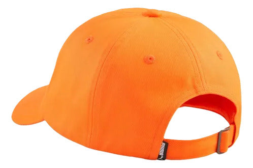 Gorra Puma Script Logo Unisex 02403205  Cómoda Original Moda Naranja Unitalla Lisa
