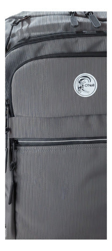 Mochila O Neill Unisex On5242grs Original Moda Gris Lisa