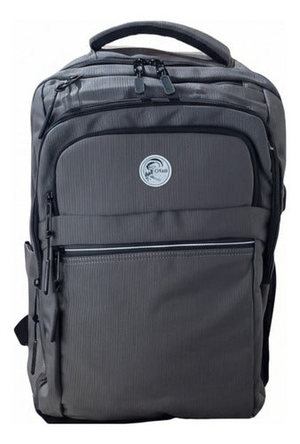 Mochila O Neill Unisex On5242grs Original Moda Gris Lisa