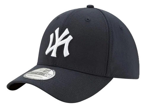 Gorra New Era New York Yankees Unisex 10975804 Original Moda Azul Oscuro M/l Lisa