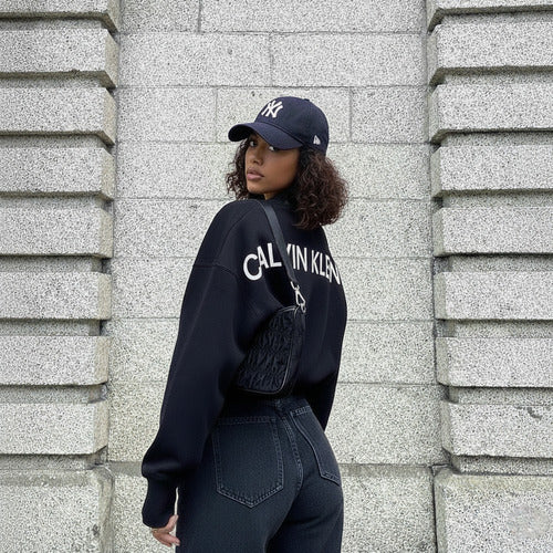 Gorra New Era New York Yankees Unisex 10975804 Original Moda Azul Oscuro M/l Lisa