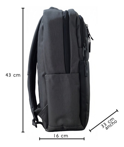 Mochila O Neill Unisex On5240oxf Original Moda Gris Lisa