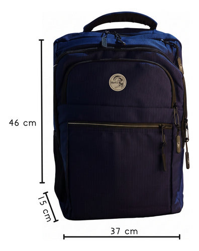 Mochila O Neill Unisex On5242mno Original Moda Azul Lisa