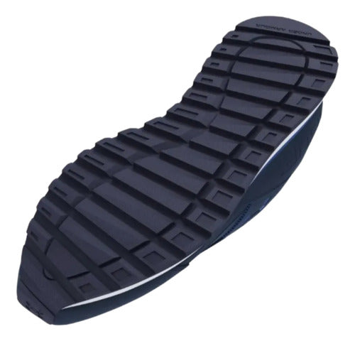 Tenis Under Armour Essential Runner 3028408002 Original Azul Azul Lisa 25 Mx