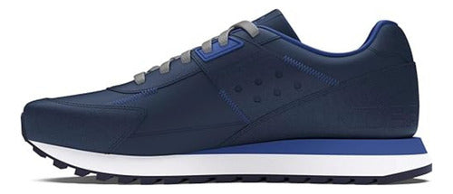 Tenis Under Armour Essential Runner 3028408002 Original Azul Azul Lisa 25 Mx
