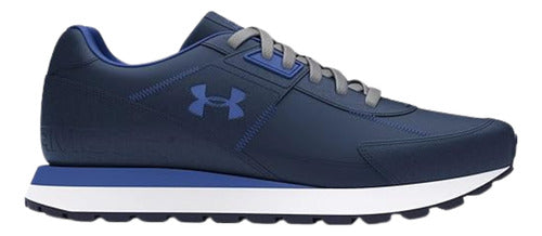 Tenis Under Armour Essential Runner 3028408002 Original Azul Azul Lisa 25 Mx