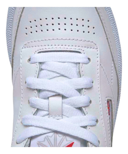 Tenis Reebok Club C 85 100000015 Blanco Original Moda White/light Grey Lisa 23.5 Mx