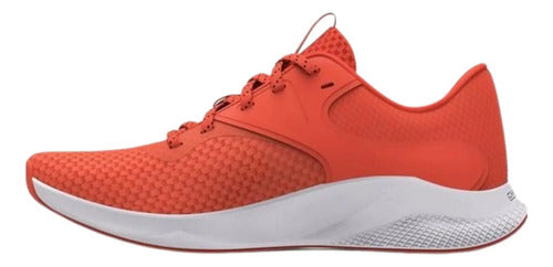 Tenis Under Armour Charged Aurora 2 Dama 3025060602 Original Naranja Lisa 22 Mx