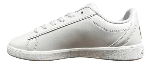Tenis Champion Pure W Dama Cas10591w Blanco Casual Original Blanco Lisa 26 Mx