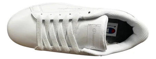 Tenis Champion Pure W Dama Cas10591w Blanco Casual Original Blanco Lisa 25.5 Mx
