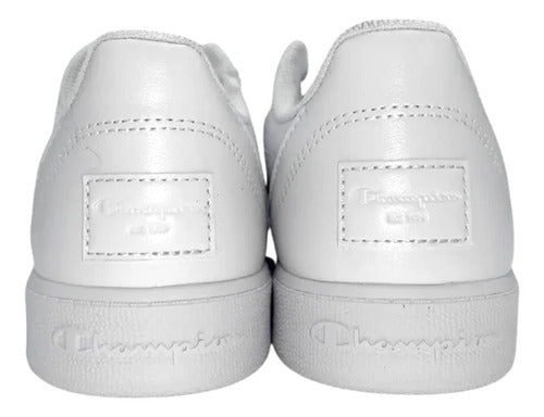 Tenis Champion Pure Dama Cas10321w Blanco Casual Original Moda Blanco Lisa 23.5 Mx