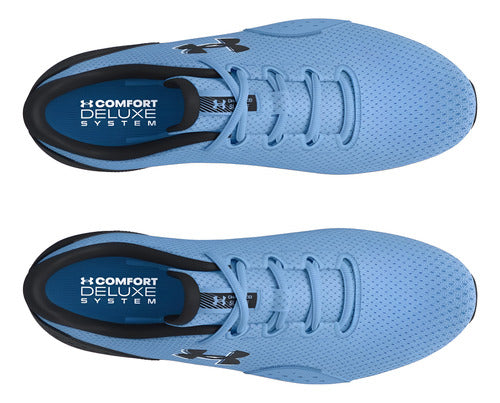 Tenis Under Armour Charged Surge 4 Dama 3027007401 Azul Cómodo Original Azul Acero Lisa 27 Mx