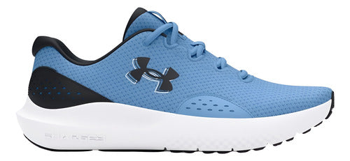 Tenis Under Armour Charged Surge 4 Dama 3027007401 Azul Cómodo Original Azul Acero Lisa 27 Mx