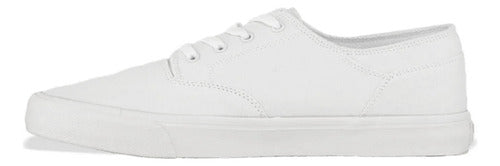 Tenis Dc Shoes Flash 3 Tx Mx (wht) Caballero Adys300795wht Urbano Original Moda Blanco Lisa 27.5 Mx