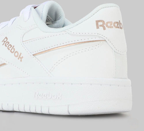 Tenis Reebok Bb 1000 Dama 100211080 Blanco Casual Original Moda Blanco Lisa 27 Mx