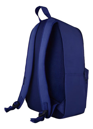Mochila Reebok Backpack Unisex Rbkbp007 Azul Original Moda Azul Marino Liso