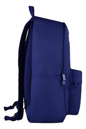 Mochila Reebok Backpack Unisex Rbkbp007 Azul Original Moda Azul Marino Liso
