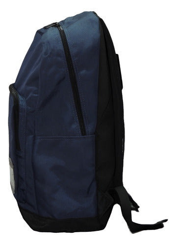 Mochila Dc Shoes Backpack Marino Dc25bp202 Moda Azul Oscuro Lisa Liso
