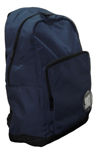 Mochila Dc Shoes Backpack Marino Dc25bp202 Moda Azul Oscuro Lisa Liso