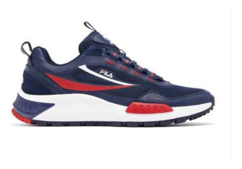 Tenis Fila Zagari Viz Hombre 1rm01808422 Cómodo Original Mda Oscuro