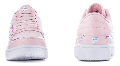 Tenis Fila A-low Ir Dama 5cm01592669 Rosa Original Moda Rosa Claro Lisa 23 Mx