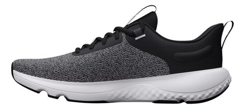 Tenis Under Armour W Charged Revitalize 3026683001 Original Gris Oscuro Lisa 23 Mx