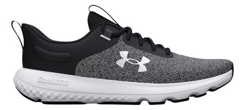 Tenis Under Armour W Charged Revitalize 3026683001 Original Gris Oscuro Lisa 23 Mx