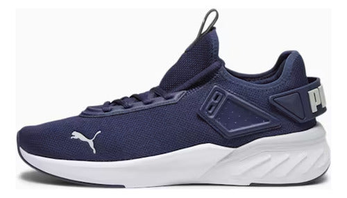 Tenis Puma Amare Fresh 37875106 Deporte Cómodo Original Moda Azul Marino Lisa 27 Mx