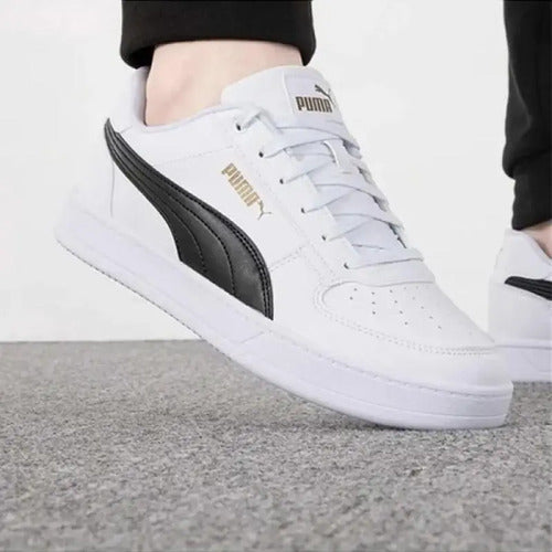 Tenis Puma Caven 2.0 Caballero 39229003 Blanco Casual Original Blanco Lisa 30 Mx