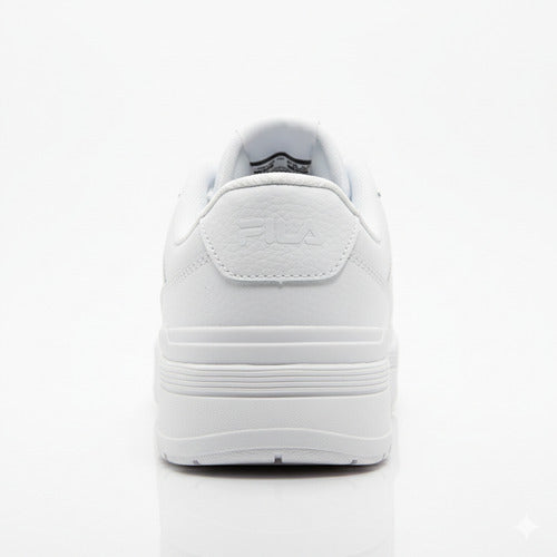 Tenis Fila Palmori Caballero 1tm01986100 Moda Casual Blanco Lisa 28.5 Mx