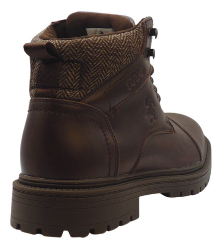 Bota Polo Caballero Hom020miel Confortable Original Moda Café Liso 26,5 Mx