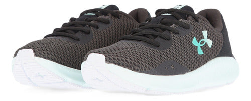 Tenis Under Armour W Charged Pursuit 3 Gris 3024889105 Orig Negro Lisa 24 Mx