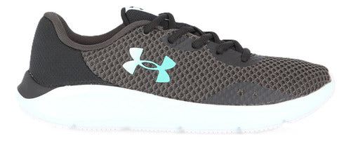 Tenis Under Armour W Charged Pursuit 3 Gris 3024889105 Orig Negro Lisa 24 Mx