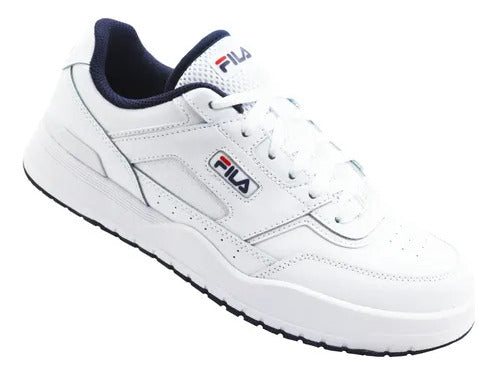 Tenis Fila Palmori 1tm01986125 Comodo Original Moda Blanco Lisa 29 Mx